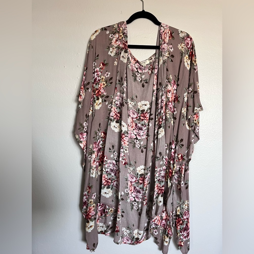 floral kimono